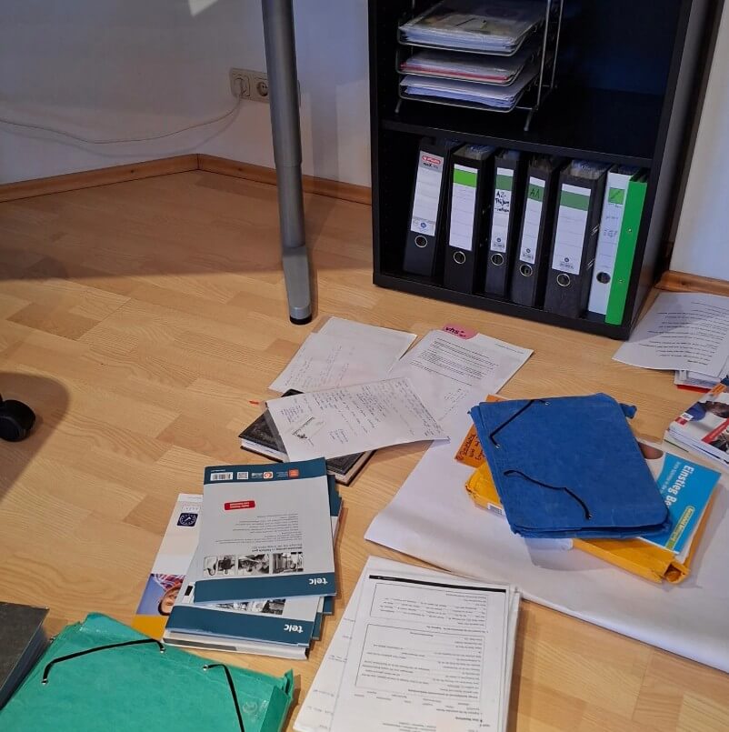 Auch mal Durcheinander…